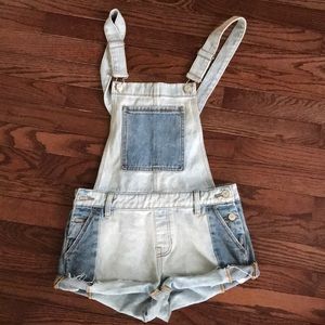 Two-toned overalls